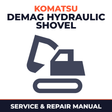 Komatsu DEMAG Hydraulic Shovel Workshop Service Repair Manual