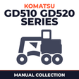 Komatsu GD510,GD520 series manuals. GD525A-1 etc