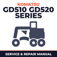 Komatsu GD510,GD520 series shop manual. GD521A-1,GD525A-1