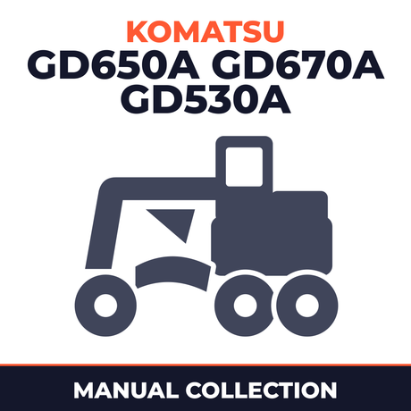 Komatsu GD650A(w)-2,GD670A(w)-2,GD530A(w)-2 manuals.