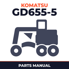 Komatsu GD655-5 Parts Book