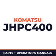 Komatsu JHPC400 Parts, Safety, Operation & Maintenance Manual