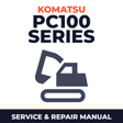 Komatsu PC100 Series Hydraulic Excavator Service & Repair Manual