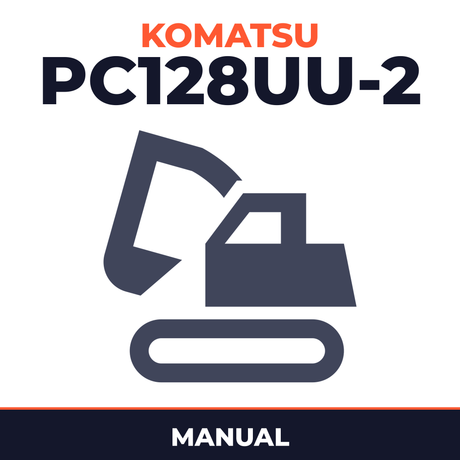 Komatsu PC128UU-2 Excavator Manual