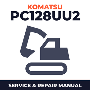 KOMATSU PC128UU2 Workshop Manual