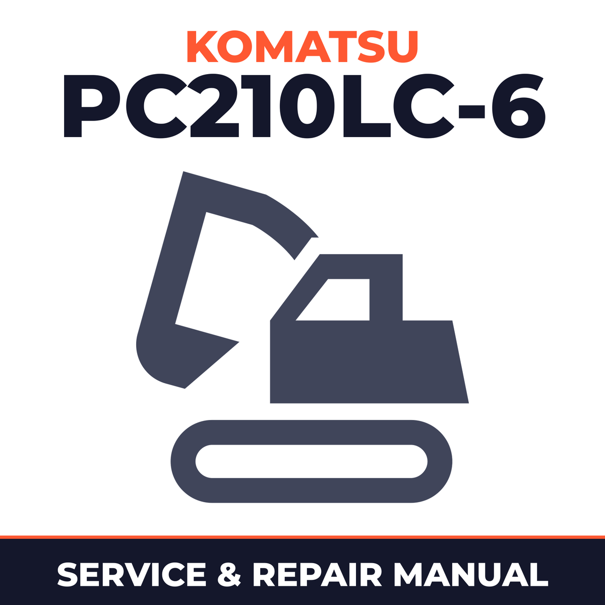 Komatsu PC210LC-6 Factory Service Repair Manual