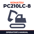 KOMATSU PC210LC-8 Operation & Maintenance Manual