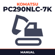 KOMATSU PC290NLC-7K Hydraulic Excavator SN K40395 and up