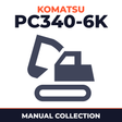 KOMATSU PC340-6K SN K30001 and up - Collection of 2 files