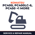 Komatsu PC400, PC400LC-6, PC450, PC450LC-6 Hydraulic Excavator Workshop Repair & Service Manual [COMPLETE & INFORMATIVE for DIY
