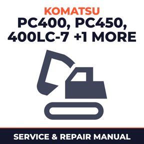 Komatsu PC400 PC450 400LC-7 450LC-7 Factory Service Repair Manual