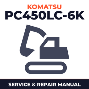 KOMATSU PC450LC-6K SN K30001 and up Service Manual