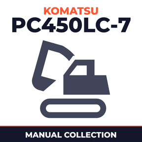Komatsu PC450LC-7 manuals. Shop, operators and parts manual