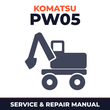 KOMATSU PW05 1 Service Repair Manual