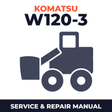 Komatsu W120-3 Wheel Loader Service Repair Manual - 50001 and up