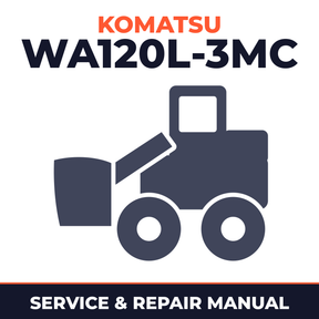 Komatsu WA120L-3MC Wheel Loader Service Repair Manual - 54104 and up