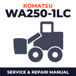 Komatsu WA250-1LC Wheel Loader Service Repair Manual - A65001 and up