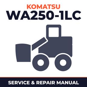 Komatsu WA250-1LC Wheel Loader Service Repair Manual - A65001 and up