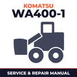 Komatsu WA400-1 Wheel Loader Service & Repair Manual