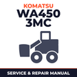 Komatsu WA450 3MC Wheel Loader Workshop Service Manual