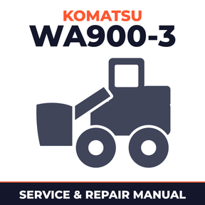 Komatsu WA900-3 Wheel Loader Service Repair Factory Manual INSTANT (SN: 50001 and up)