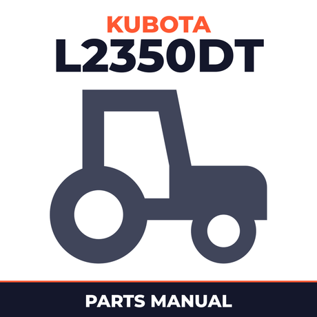Kubota L2350DT Tractors Parts Manual