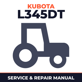 Kubota L345DT Tractor Service & Repair Manual