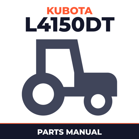 Kubota L4150DT Tractors Parts Manual
