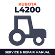 Kubota L4200 Tractor Service & Repair Manual