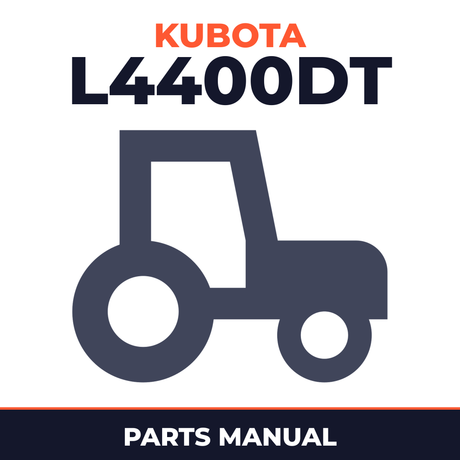 Kubota Tractor L4400DT Parts Manual