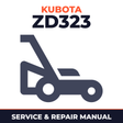 Kubota ZD323 Mower Service & Repair Manual