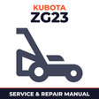 Kubota Zg23 Lawn Mower Service & Repair Manual