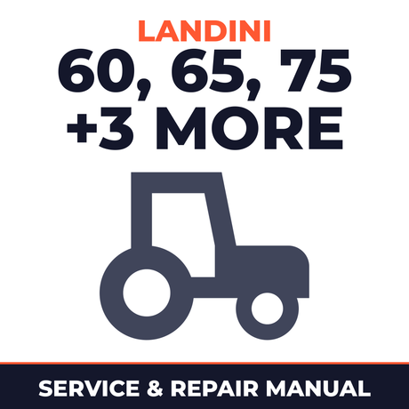 Landini PowerFarm & Powershuttle 60 65 75 85 95 105 Tractor Service & Repair Manual