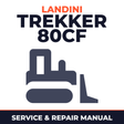 Landini Trekker 80CF Crawler Tractor Service & Repair Manual