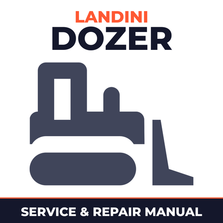 Landini Trekker Series Crawler Tractor Service & Repair Manual