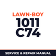 Lawn Boy 1011 1964 400000001-499999999 Lawn-Boy C74 Machine Service & Repair Manual