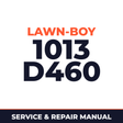 Lawn Boy 1013 1967 700000001-799999999 Lawn-Boy D460 Machine Service & Repair Manual