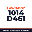 Lawn Boy 1014 1968 800000001-899999999 Lawn-Boy D461 Machine Service & Repair Manual