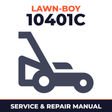 Lawn Boy 10401C 1999 9900001-9999999 Lawn-Boy F Walk-Behind Mower Service & Repair Manual