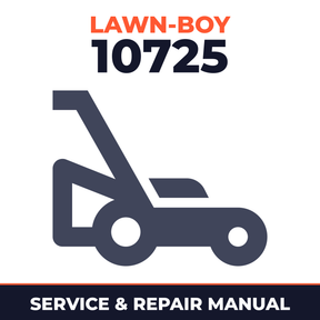 Lawn Boy 10725 1993 39000001-39999999 Lawn-Boy F Walk-Behind Mower Service & Repair Manual