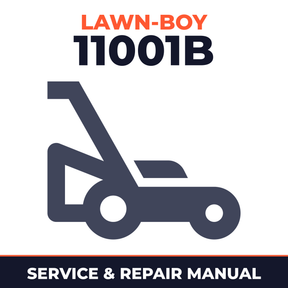 Lawn Boy 11001B 1996 69000001-69999999 Lawn-Boy F Walk-Behind Mower Service & Repair Manual