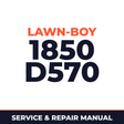 Lawn Boy 1850 1979 900000001-999999999 Lawn-Boy D570 Machine Service & Repair Manual