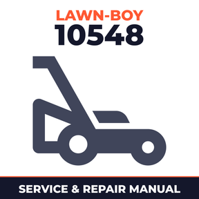Lawn Boy 1990-2002 Lawn-Boy 10548 Walk-Behind Mower Service & Repair Manual