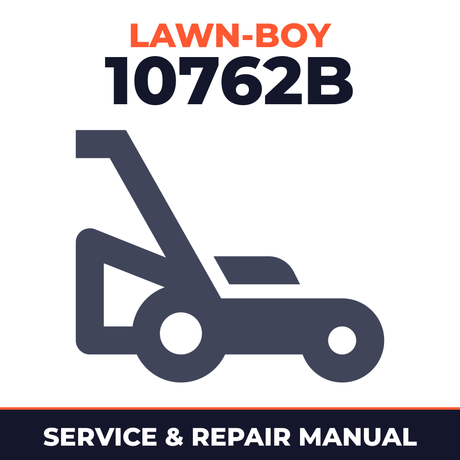 Lawn Boy 1990-2002 Lawn-Boy 10762B Walk-Behind Mower Service & Repair Manual