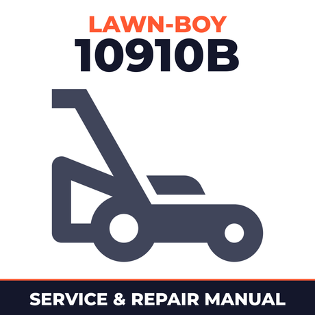 Lawn Boy 1990-2002 Lawn-Boy 10910B Walk-Behind Mower Service & Repair Manual