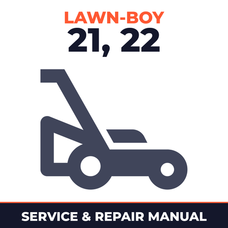 Lawn Boy 1990-2006 Lawnboy Walk Behind Mower 21 22 Inch Service & Repair Manual
