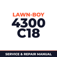 Lawn Boy 4300 1962 200000001-299999999 Lawn-Boy C18 Machine Service & Repair Manual