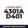 Lawn Boy 4301A 1964 400000001-499999999 Lawn-Boy D401 Machine Service & Repair Manual