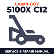 Lawn Boy 5100X 1958 800000001-899999999 Lawn-Boy C12 Walk-Behind Mower Service & Repair Manual