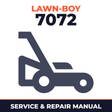 Lawn Boy 7072 1985 D00000001-D99999999 Lawn-Boy F Walk-Behind Mower Service & Repair Manual